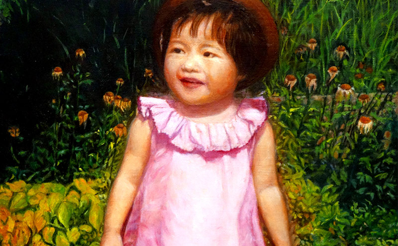 伊藤画塾 油絵 生徒作品