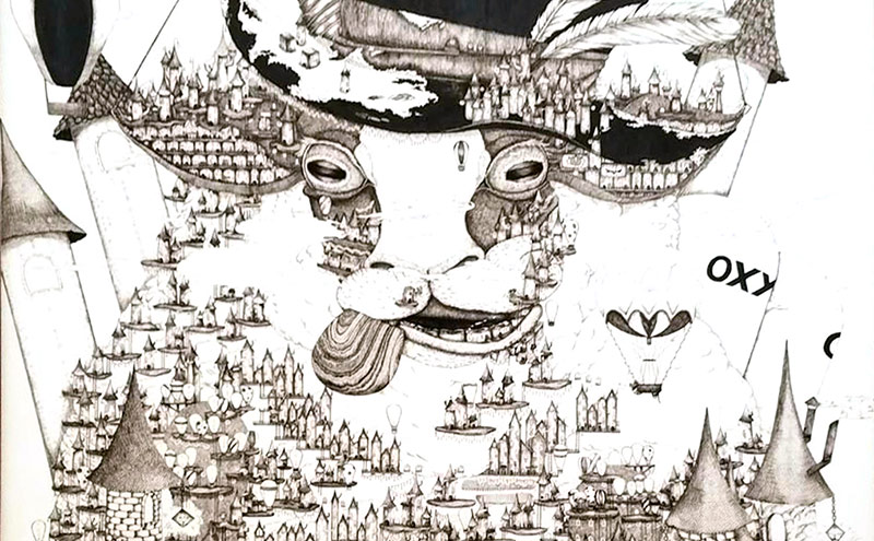 伊藤画塾 油絵 生徒作品