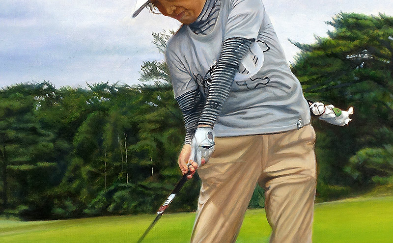 伊藤画塾 油絵 生徒作品