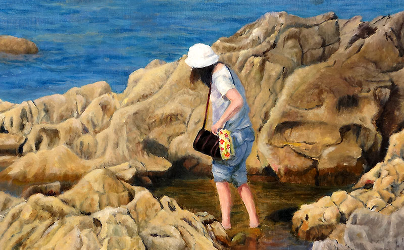 伊藤画塾 油絵 生徒作品