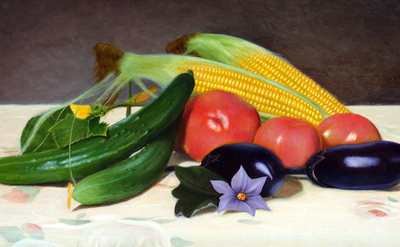 伊藤画塾 油絵 生徒作品