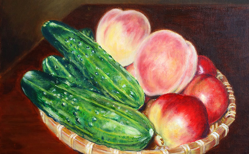 伊藤画塾 油絵 生徒作品