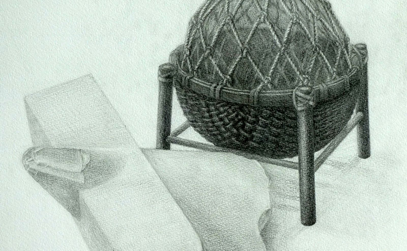 伊藤画塾 鉛筆デッサン 生徒作品