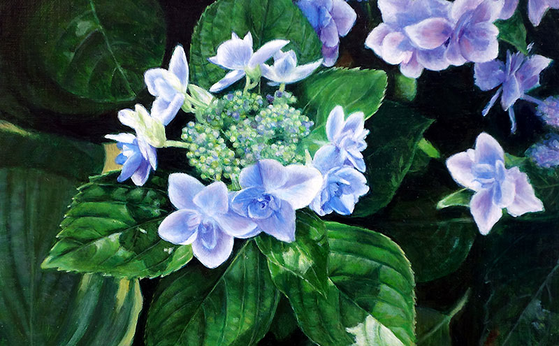 伊藤画塾 油絵 生徒作品
