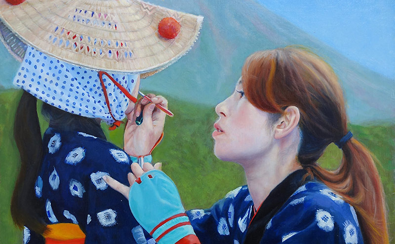 伊藤画塾 油絵 生徒作品