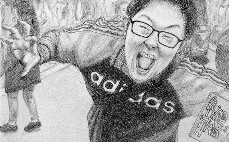 伊藤画塾 鉛筆デッサン 生徒作品