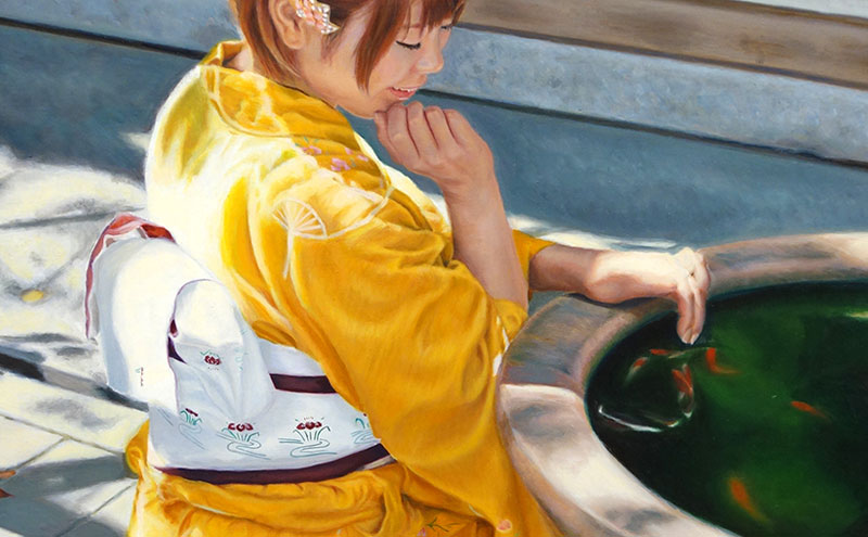 伊藤画塾 油絵 生徒作品