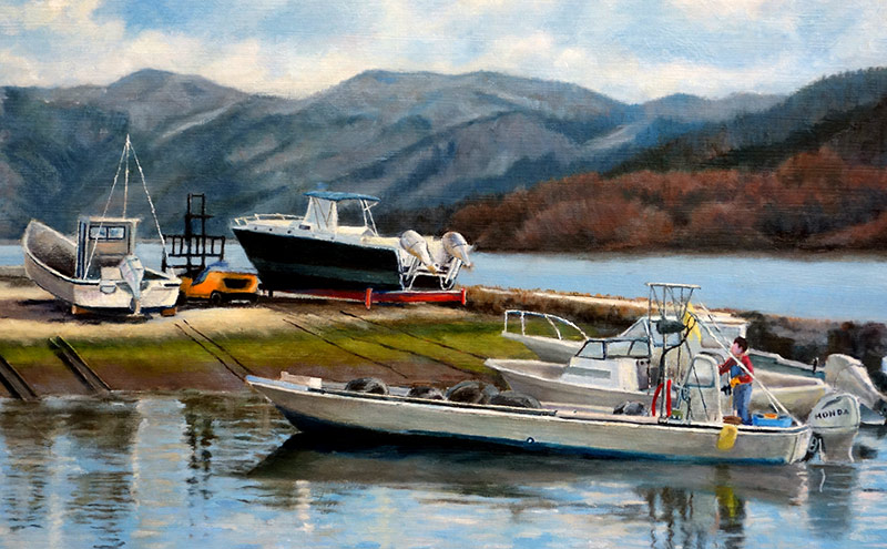 伊藤画塾 油絵 生徒作品