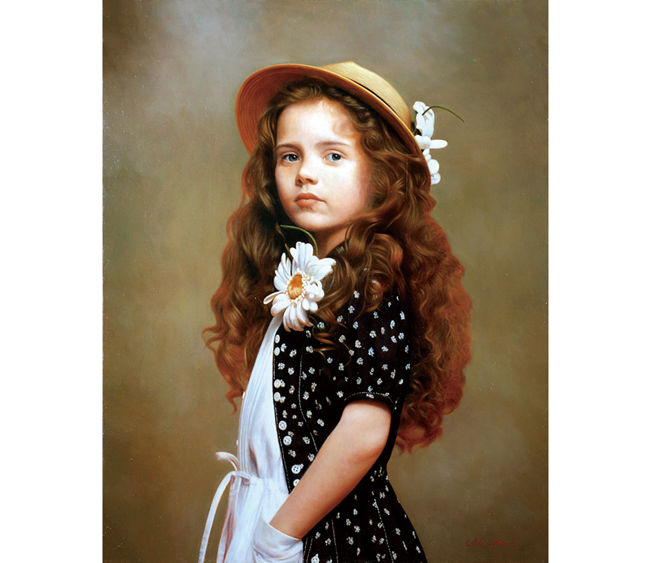 伊藤正宏 油絵 F4「紗也」